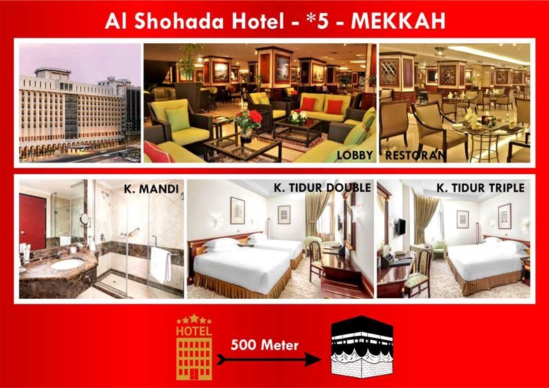 hotel al shohada mekkah
